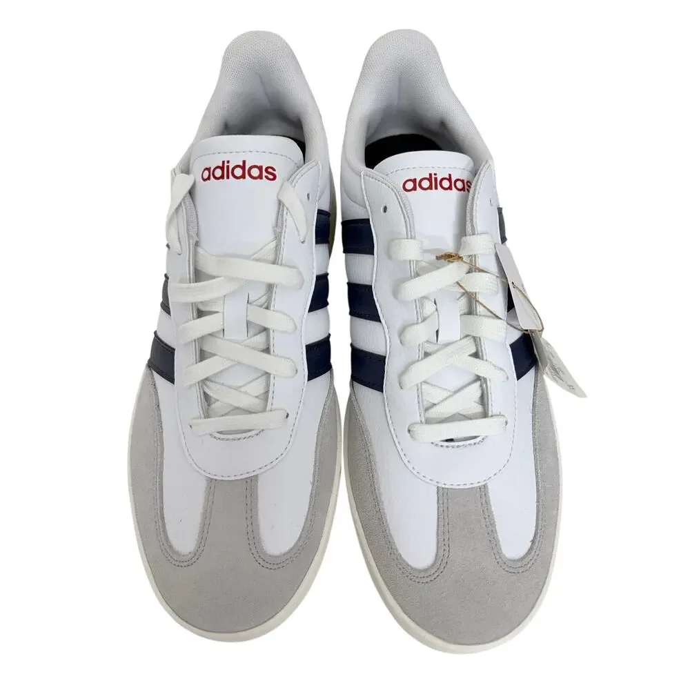 Adidas Barreda IH1228 White Navy Red Tennis Sneakers Men’s Size 11 NWT
